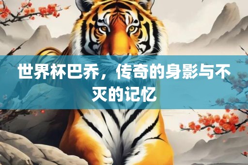 世界杯巴乔，传奇的身影与不灭的记忆