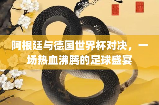阿根廷与德国世界杯对决，一场热血沸腾的足球盛宴