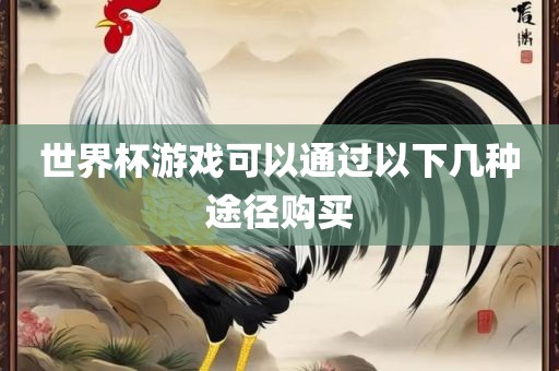 世界杯游戏可以通过以下漯河市盈旭机械设备有限公司几种途径购买