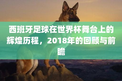 西班牙足球在世界杯舞台上的辉煌历程，2018年的回顾与前瞻漯河市盈旭机械设备有限公司