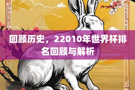 回顾历史，22010年世界杯排名回顾与解析漯河市盈旭机械设备有限公司