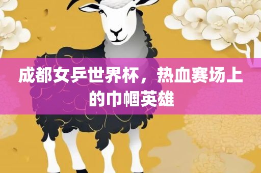 成都女乒世界杯，热血赛场上的巾帼英雄
