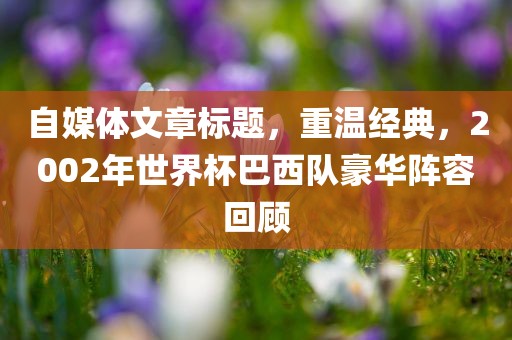自媒体文章标题，重温经典，2002年世界杯巴西队豪华阵容回顾