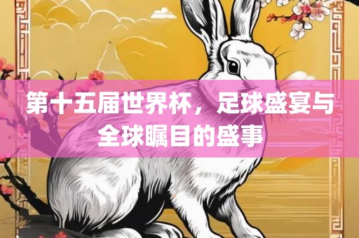 第十五届世界杯，足球盛宴与全球瞩目的盛事漯河市盈旭机械设备有限公司