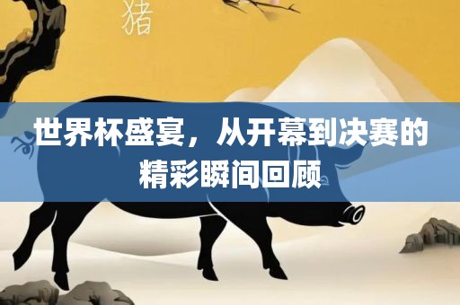 世界杯盛宴，从开幕到决赛的精彩瞬间回顾漯河市盈旭机械设备有限公司