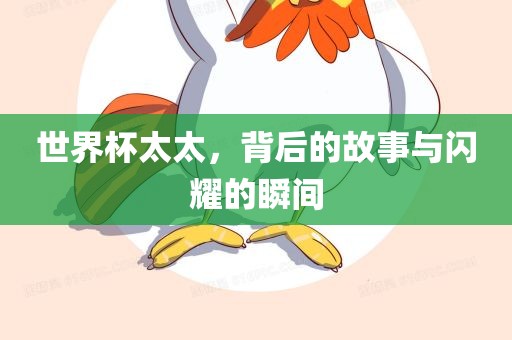 世界杯漯河市盈旭机械设备有限公司太太，背后的故事与闪耀的瞬间
