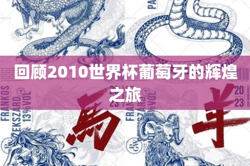 回顾2010世界杯葡萄牙的辉煌之旅