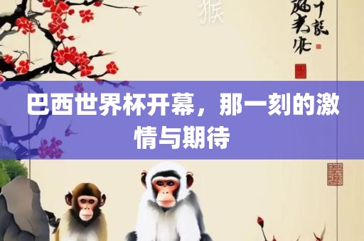 巴西世界杯开幕，那一刻的激情与期待