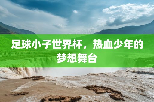 足球小子世界杯，热血少年的梦想舞台漯河市盈旭机械设备有限公司