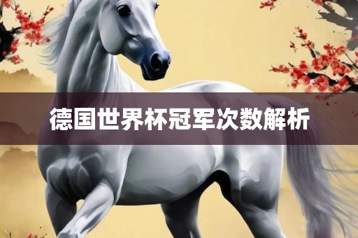 德国世界杯冠军次数解析