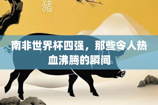 南非世界杯四强，那些令人热血沸腾的瞬间漯河市盈旭机械设备有限公司