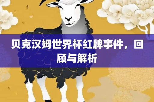 贝克汉姆世界杯红牌事件，回顾与解析