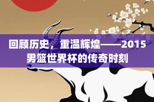 回顾历史，重温辉煌——2015男篮世界杯的传奇时刻漯河市盈旭机械设备有限公司