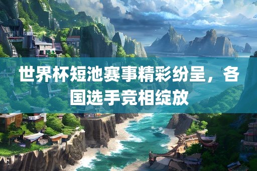世界杯短池赛事精彩纷呈，各国选手竞相绽放漯河市盈旭机械设备有限公司