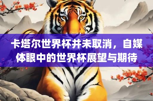 卡塔尔世界杯并未取消，自媒体眼中的世界杯展望与期待