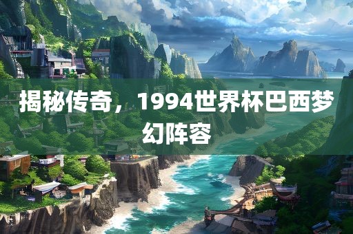 揭秘传奇，1994世界杯巴西梦幻阵容漯河市盈旭机械设备有限公司