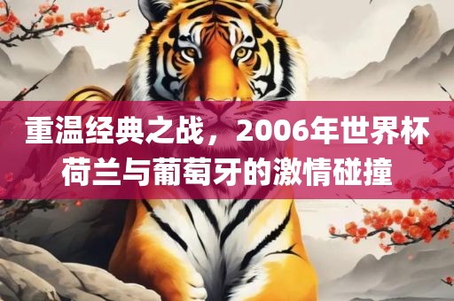 重温经典之战，2006年世界杯荷兰与葡萄牙的激情碰撞