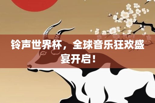 铃声世界杯，全球音乐狂欢盛宴开启！漯河市盈旭机械设备有限公司