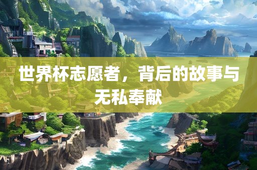 世界杯志愿者，背后的故事与无私奉献漯河市盈旭机械设备有限公司