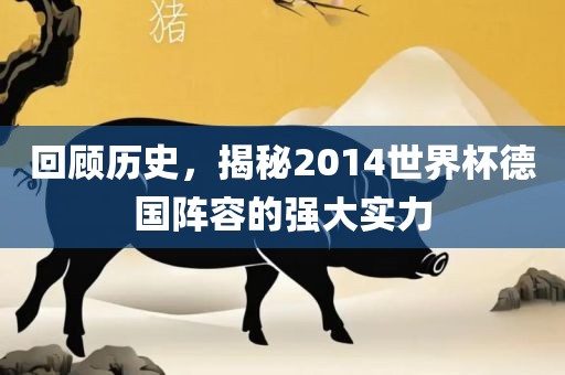 回顾历史，揭秘2014世界杯德国阵容漯河市盈旭机械设备有限公司的强大实力
