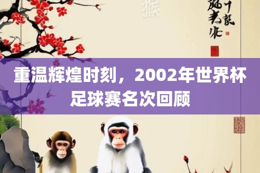 重温辉煌时刻，2002年世界杯足球赛名次回顾漯河市盈旭机械设备有限公司