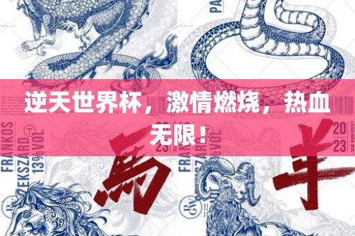 逆天世界杯，激情燃烧，热血无限！