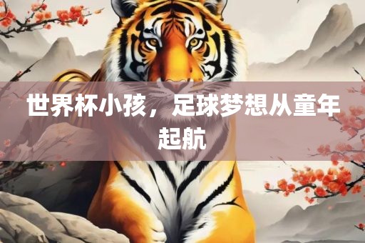 世界杯小孩，足球梦想从童年起航