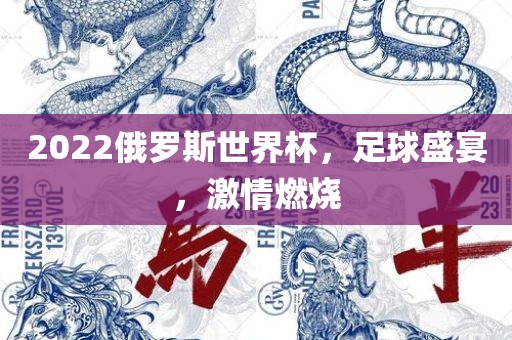 2022俄罗斯世界杯，足球盛宴，激情燃烧