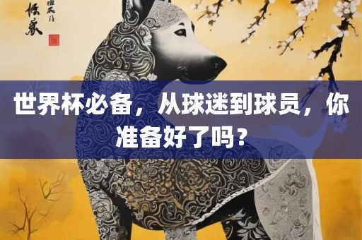 世界杯必备，从球迷到球员，你准备好了吗？漯河市盈旭机械设备有限公司