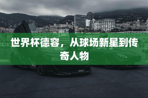 世界杯德容，从球场新星到传奇人物漯河市盈旭机械设备有限公司