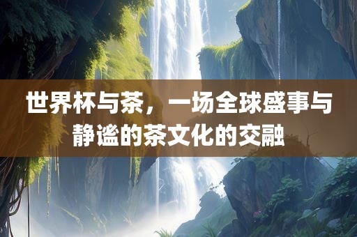 世界杯与茶，一场全球盛事与静谧的茶文化的交融漯河市盈旭机械设备有限公司