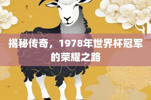 揭秘传奇，1978年世界杯冠军的荣耀之路