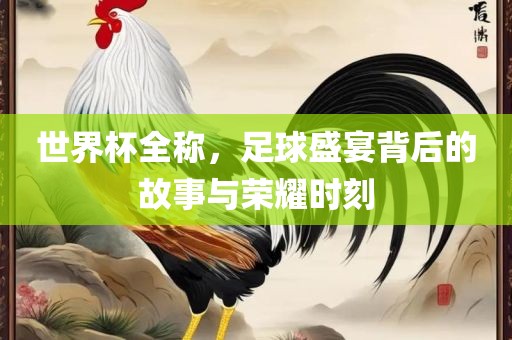 世界杯全称，足球盛宴背后的故事与荣耀时刻
