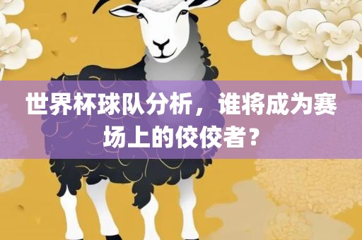 世界杯球队分析，谁将成为赛场上的佼佼者？