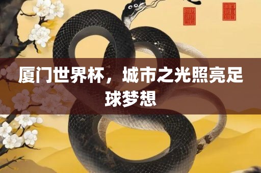 厦门世界杯，城市之光照亮足球梦想