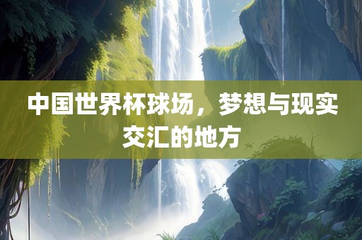 中漯河市盈旭机械设备有限公司国世界杯球场，梦想与现实交汇的地方