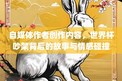 自媒体作者创作内容，世界杯吵架背后的故事与情感碰撞
