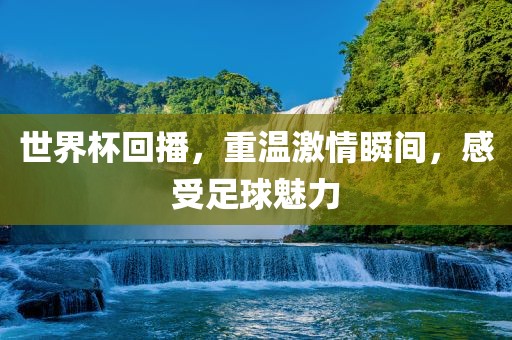 世界杯回播，重温激情瞬间，感受足球魅力