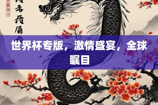 世界杯专版，激情盛宴，全球瞩目