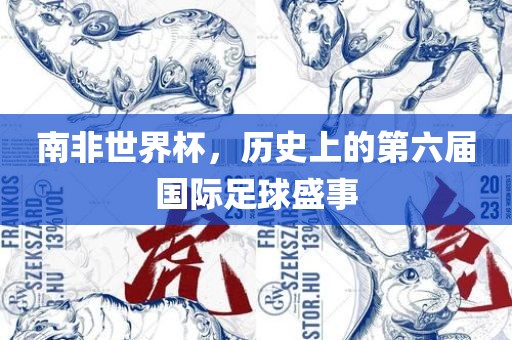 南非世界杯，历史上的第六届国际足球盛事漯河市盈旭机械设备有限公司