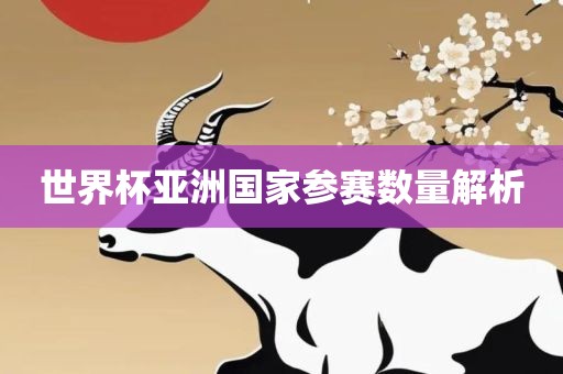 世界杯亚洲国家参赛数量解析