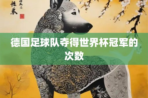 德国足球队夺得世界杯冠军的次数漯河市盈旭机械设备有限公司