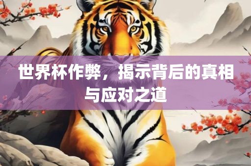 世界杯作弊，揭示背后的真相与应对之道