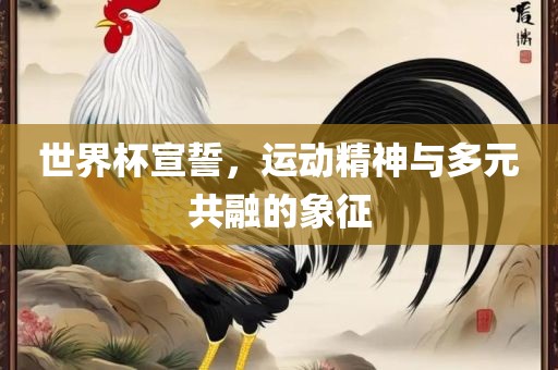 世界杯宣誓，运动精神与多元共融的象征