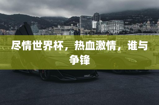 尽情世界杯，热血激情，谁与争锋