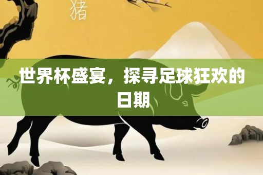 世界杯盛宴，探寻足球狂欢的日期