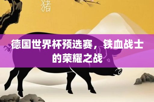 德国世界杯预选赛，铁血战士的荣耀之战