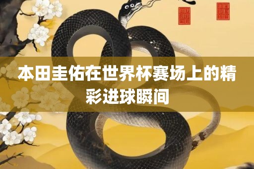 本田圭佑在世界杯赛场上的精彩进球瞬间