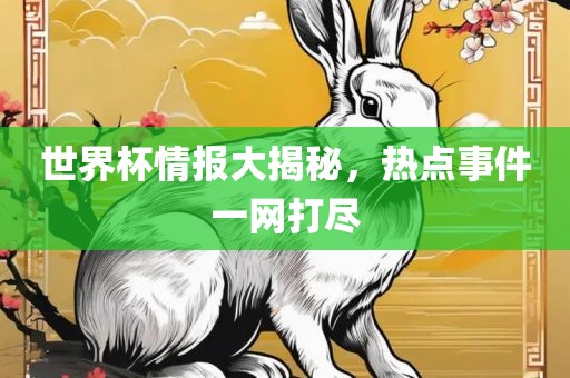 世界杯情报大揭秘，热点事件一网打尽漯河市盈旭机械设备有限公司
