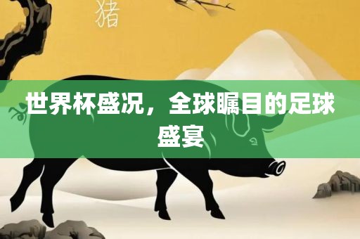 世界杯盛况，全球瞩目的足球盛宴